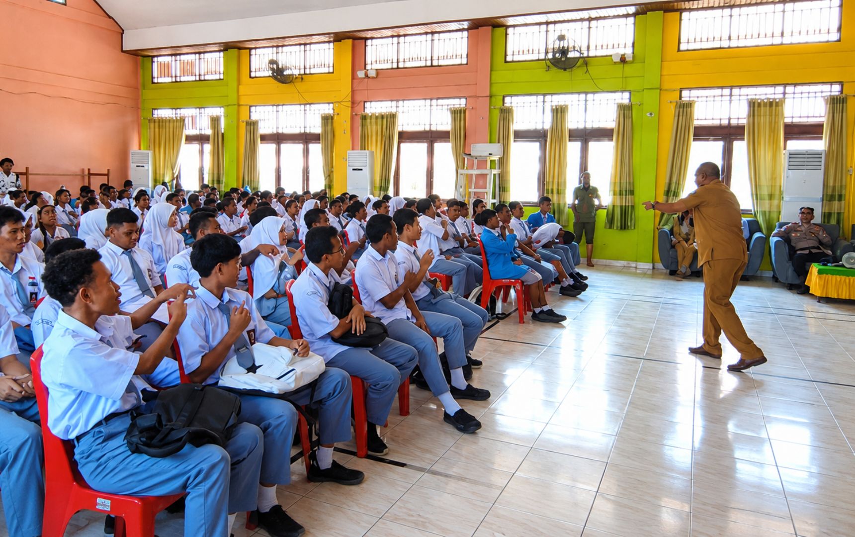 Kekiatan Sosialisasi Bersama Satgas KARHUTLA